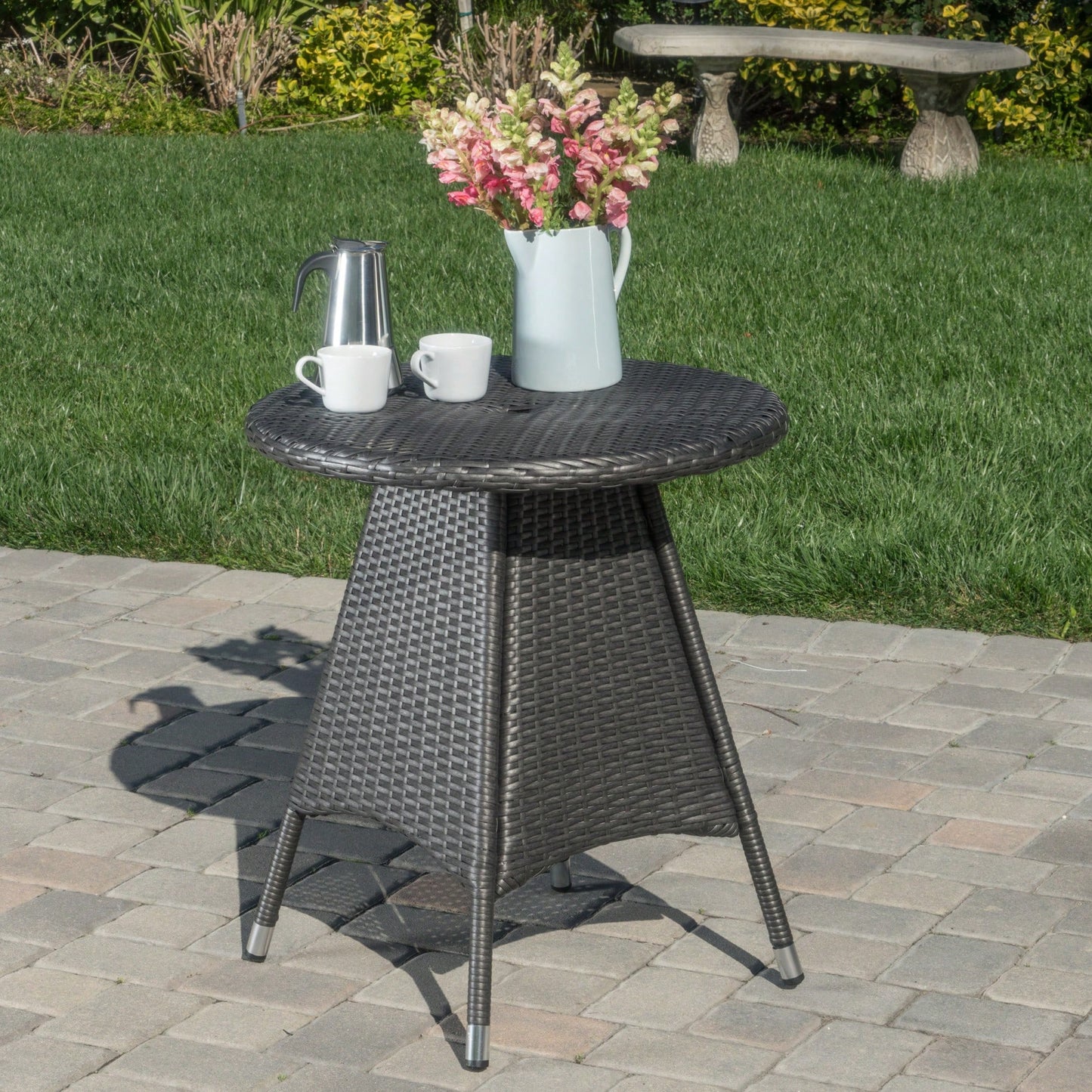 Chic Outdoor Bistro Table For Stylish Patio Dining And Entertaining