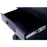 Versatile Rolling Detailing & Utility Cart For Cars, Trucks, SUVs, RVs, Home, Garden, Garage & More - Sleek Black Design