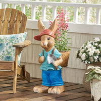 Whimsical Friendly Rabbit Planter For Indoor And Outdoor Decor