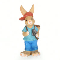 Whimsical Friendly Rabbit Planter For Indoor And Outdoor Decor