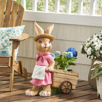 Charming Rabbit-Shaped Plant Holder For Indoor Or Outdoor Greenery