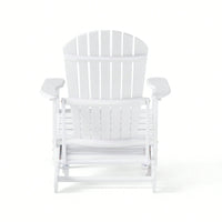 Comfortable Folding Reclining Adirondack Chair For Outdoor Relaxation