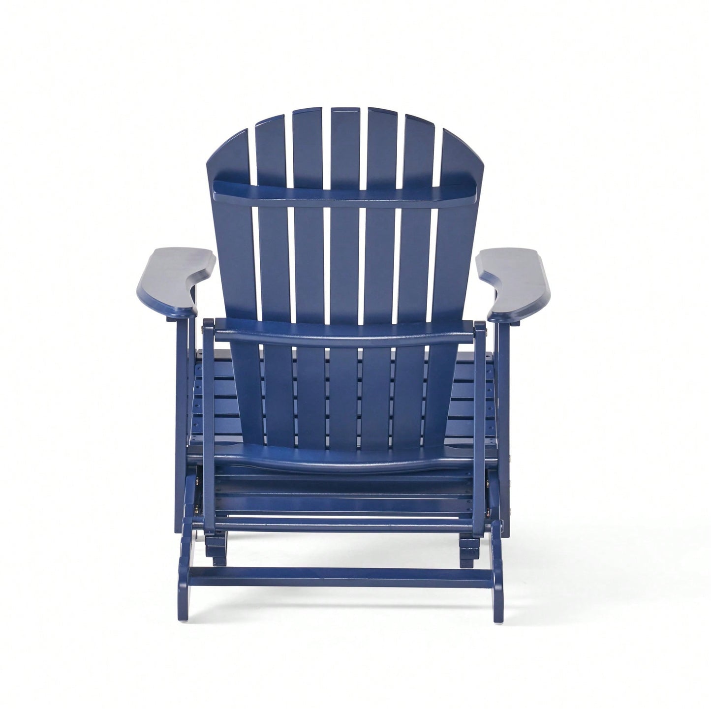 Comfortable Folding Reclining Adirondack Chair For Outdoor Relaxation