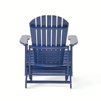 Comfortable Folding Reclining Adirondack Chair For Outdoor Relaxation