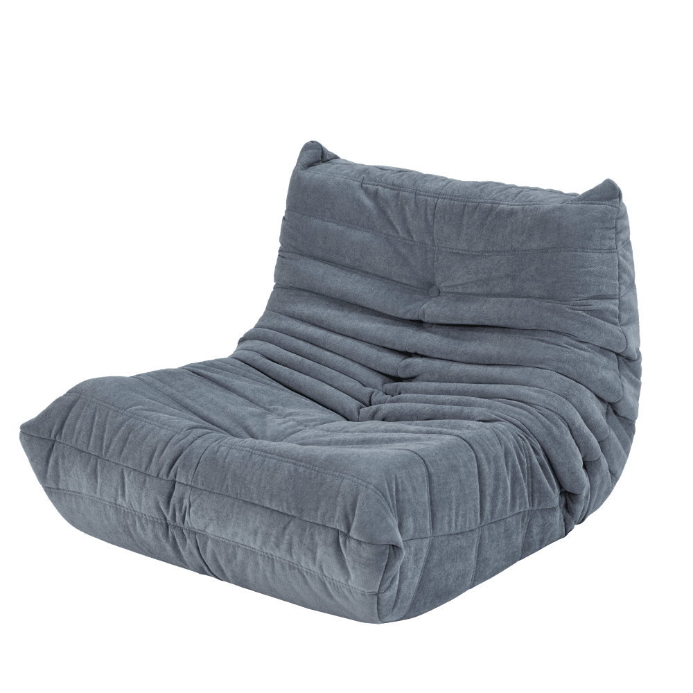 Comfortable Floor Sofa Bean Bag Lounger For Adults - Versatile Memory Foam Chair For Home, Office, Apartment, Or Gaming Spaces