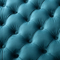 Stylish Modern  Ottoman For Living Room, Bedroom, Or Office - Versatile Footrest And Seat With Soft Velvet Fabric