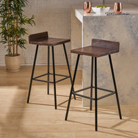 Modern Adjustable Height Bar Stool With Elegant Design And Comfortable Seating