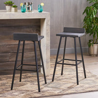 Modern Adjustable Height Bar Stool With Elegant Design And Comfortable Seating