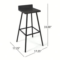 Modern Adjustable Height Bar Stool With Elegant Design And Comfortable Seating