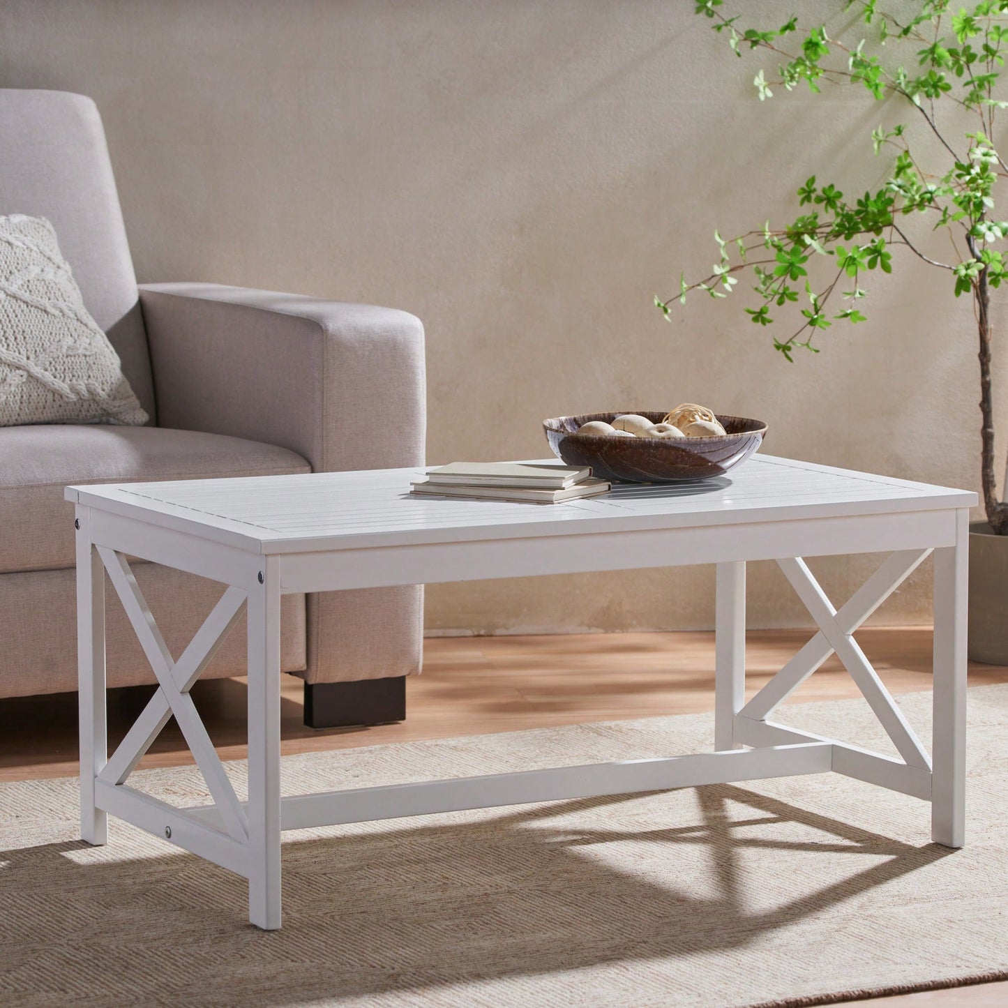 Stylish Modern Coffee Table With Storage - Elegant Centerpiece For Living Room Decor