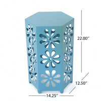 Chic 14-Inch Round Side Table For Stylish Living Spaces