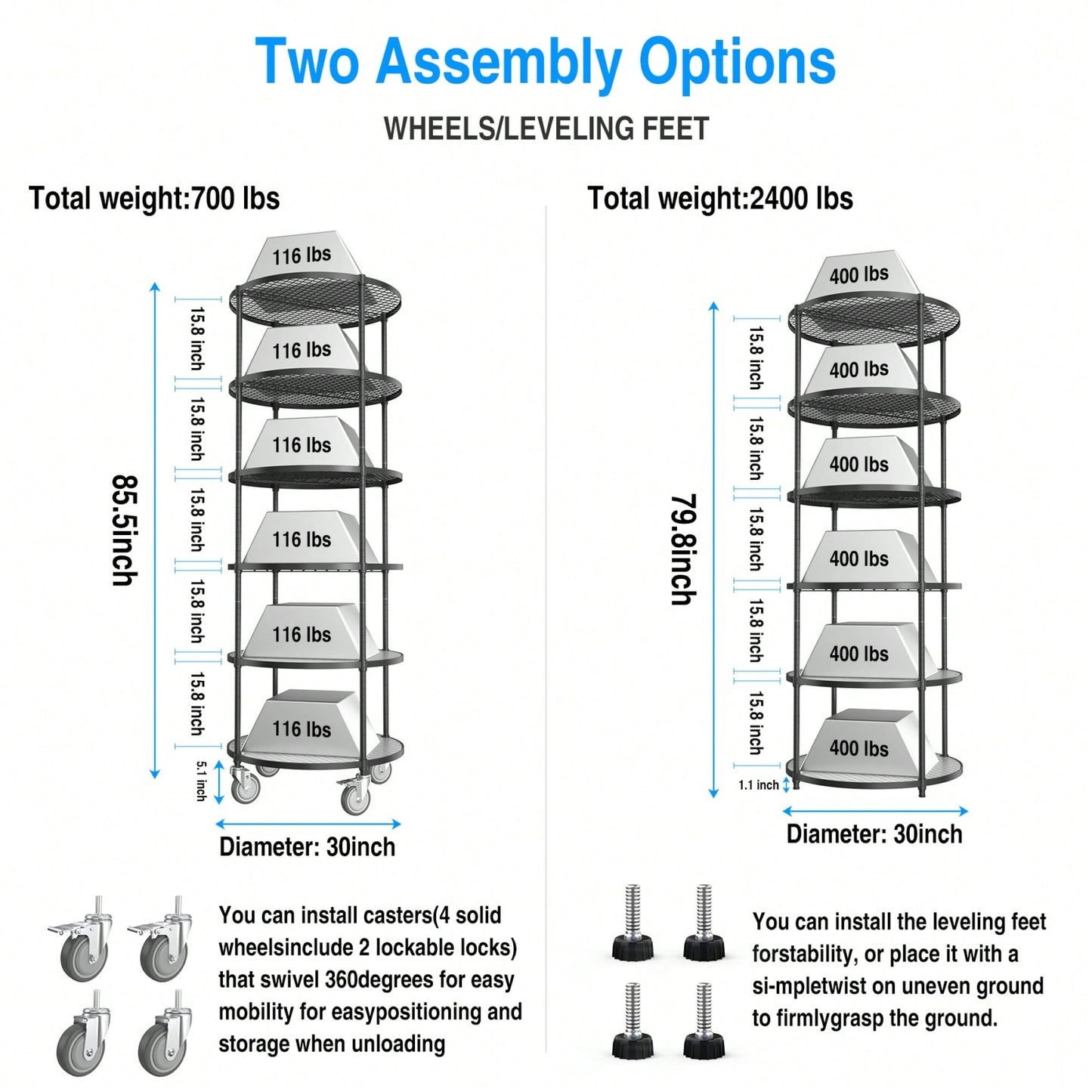 30-Inch Heavy-Duty Lockable Storage Cabinet With Adjustable Shelves - Perfect For Organizing Tools And Supplies