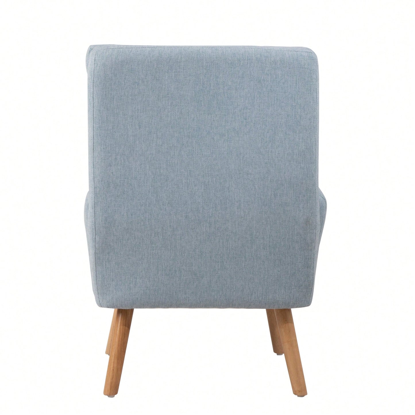Mid Century Modern Accent Chair and Ottoman Set with Adjustable Backrest for Living Room and Bedroom