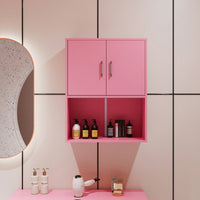 Wall-Mounted Shampoo Station Storage Cabinet For Salons - Stylish Beauty Spa Equipment