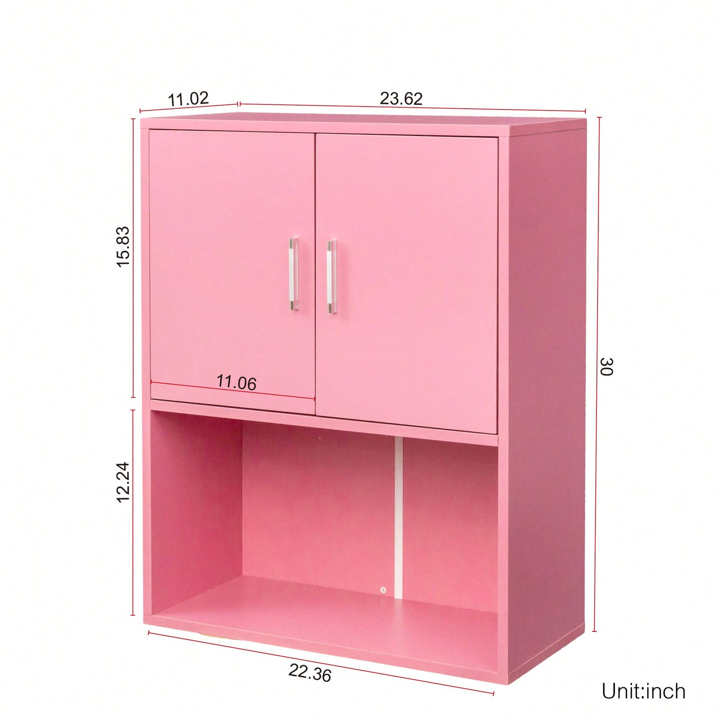 Wall-Mounted Shampoo Station Storage Cabinet For Salons - Stylish Beauty Spa Equipment