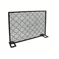 Elegant Decorative Fire Screen For Home Safety And Style – Enhance Your Fireplace With A Stylish Room Divider