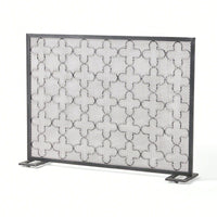 Elegant Decorative Fire Screen For Home Safety And Style – Enhance Your Fireplace With A Stylish Room Divider