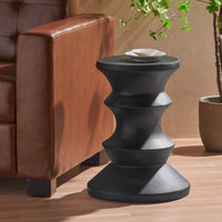 Stylish 22-Inch MGO Side Table For Outdoor And Indoor Use - Weather-Resistant & Durable Design