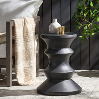 Stylish 22-Inch MGO Side Table For Outdoor And Indoor Use - Weather-Resistant & Durable Design