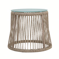 Chic Coastal-Inspired Side Table For Elegant Living Spaces