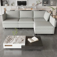 Versatile Armrest Set For Modular Sectional Sofas - Enhance Comfort And Style