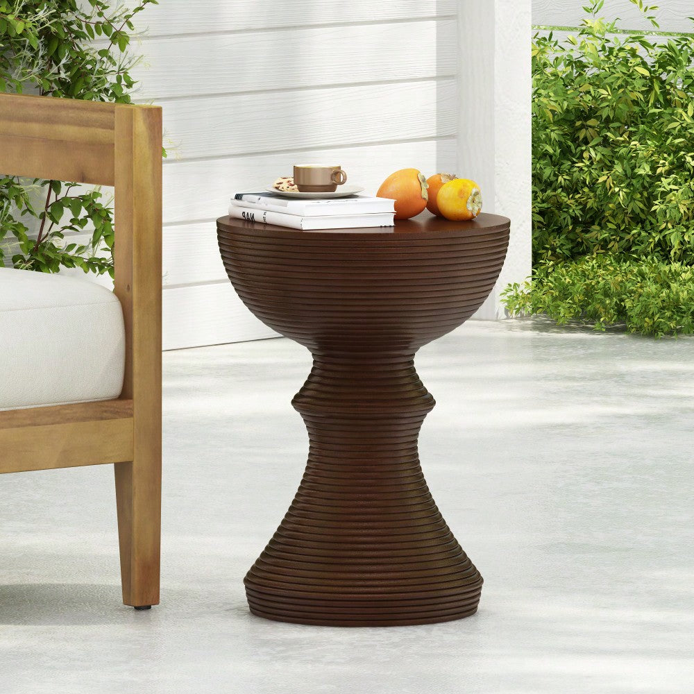 Elegant Semicircle Side Table For Modern Living Spaces – Stylish Accent Furniture For Home Decor