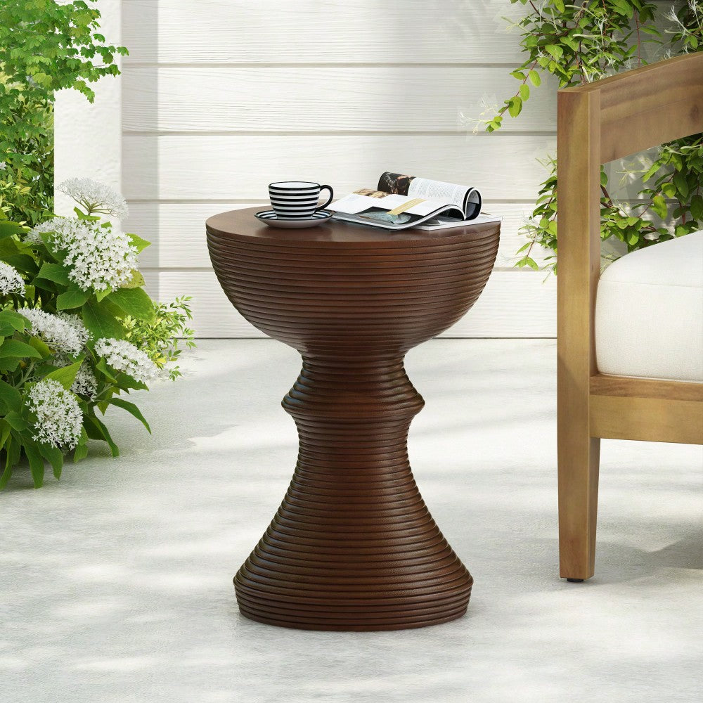 Elegant Semicircle Side Table For Modern Living Spaces – Stylish Accent Furniture For Home Decor