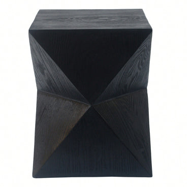 Geometric Elegance Side Table With Prismatic Design For Modern Living Spaces