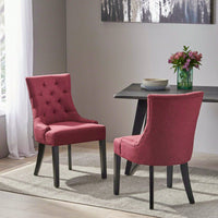 Stylish Set Of 2 Modern Dining Chairs For Elegant Dining Spaces