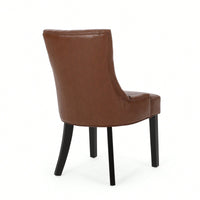 Stylish Set Of 2 Modern Dining Chairs For Elegant Dining Spaces