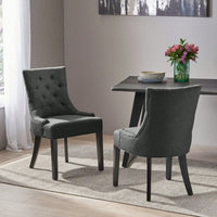 Stylish Set Of 2 Modern Dining Chairs For Elegant Dining Spaces