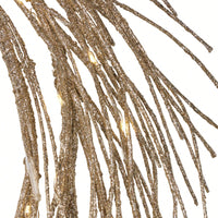 Illuminated 24-Inch Decorative Paper Wreath With LED Lights For Festive Home Décor