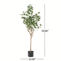 Lifelike 150CM Artificial Eucalyptus Tree For Home Decor And Office Styling