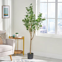 Lifelike 150CM Artificial Eucalyptus Tree For Home Decor And Office Styling