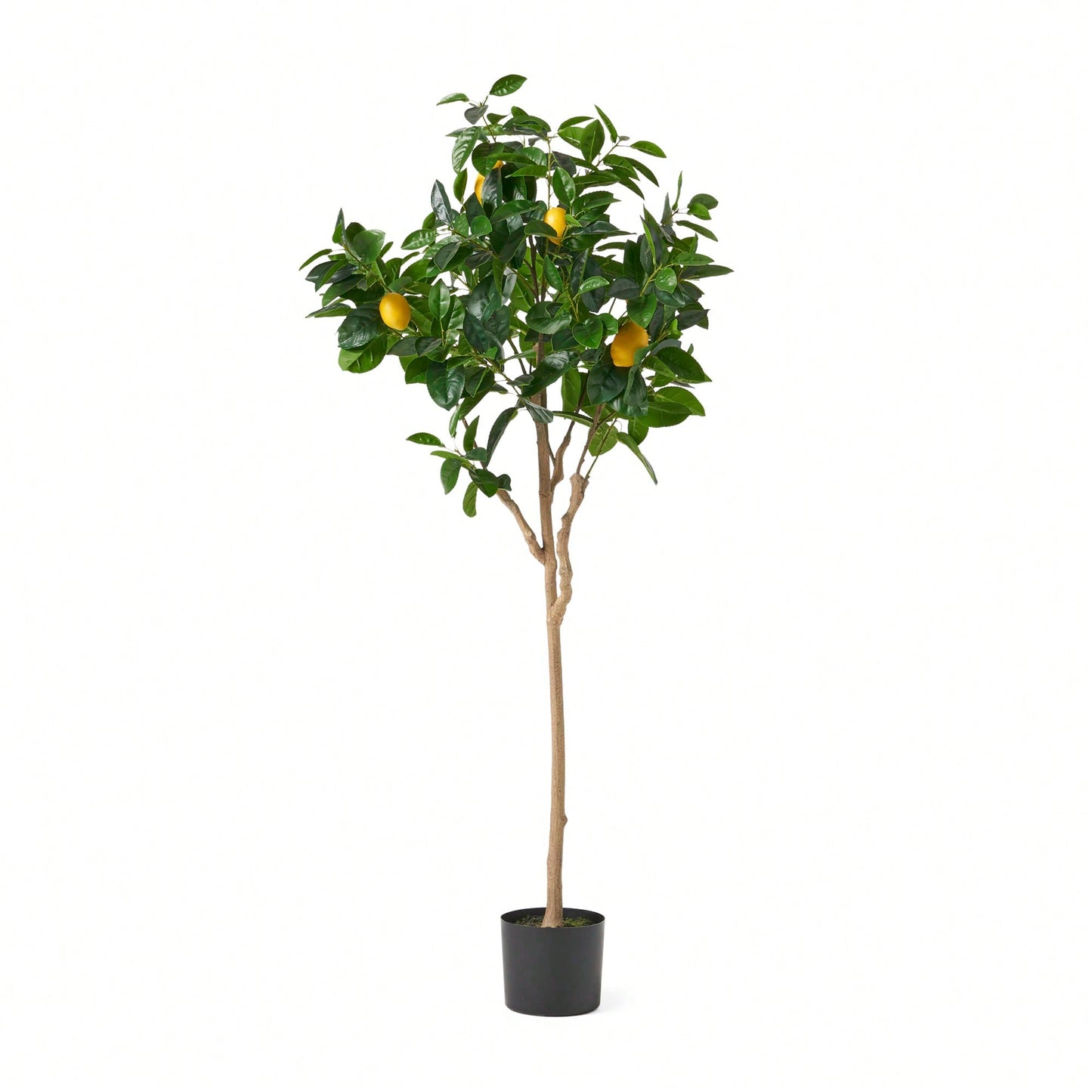 150CM Lifelike Artificial Lemon Tree – Vibrant Home Decor For A Cheerful Touch