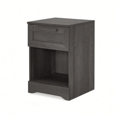 Sleek Modern Nightstand With 1 Drawer For Stylish Bedroom Storage