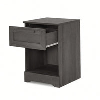 Sleek Modern Nightstand With 1 Drawer For Stylish Bedroom Storage