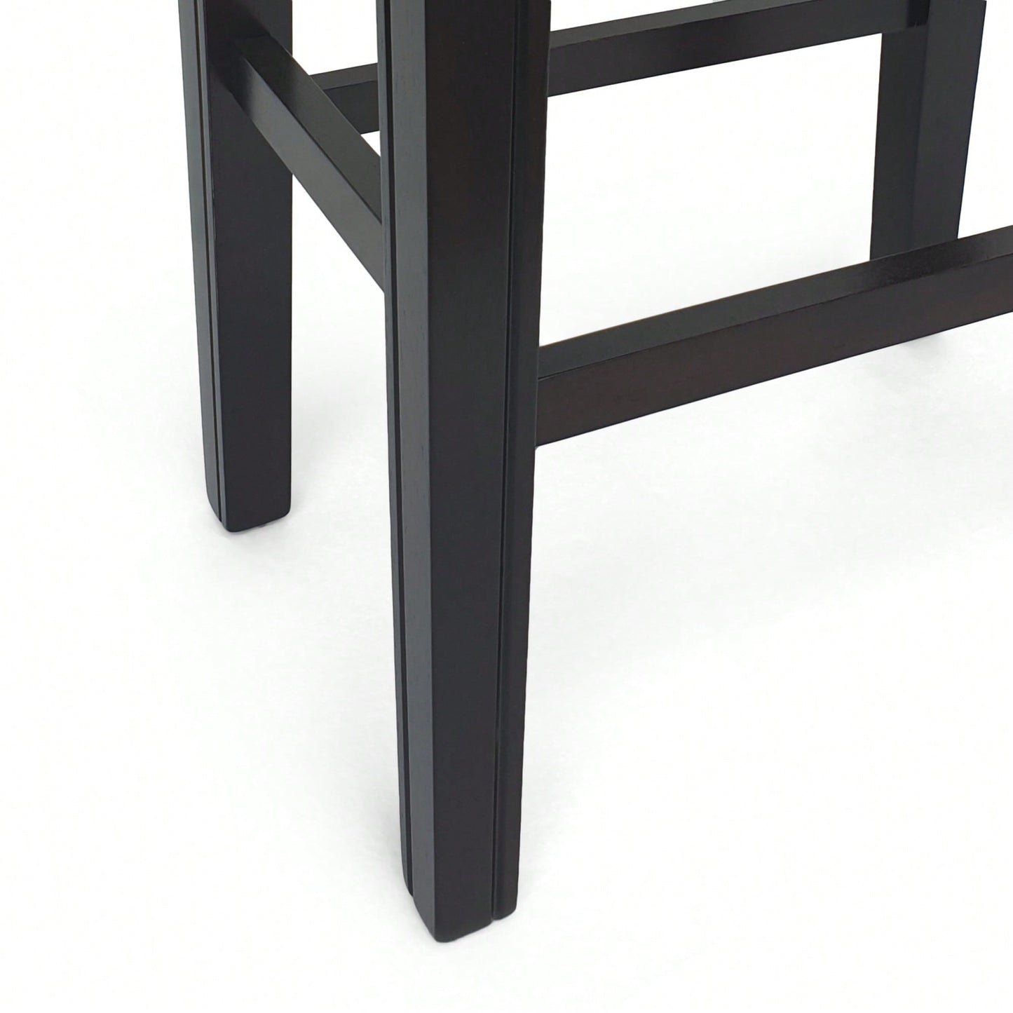 Elegant Set Of 2 Studded Counter Stools For Stylish Dining Spaces