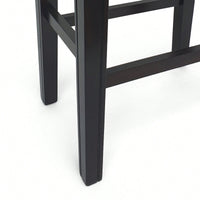 Elegant Set Of 2 Studded Counter Stools For Stylish Dining Spaces