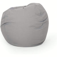 Stylish Black Bean Bag Chair - 25" X 34" X 34" For Ultimate Comfort And Relaxation