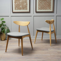 Elegant Dual Dining Chairs Set For Modern Home Decor - Comfortable And Stylish Seating Solution