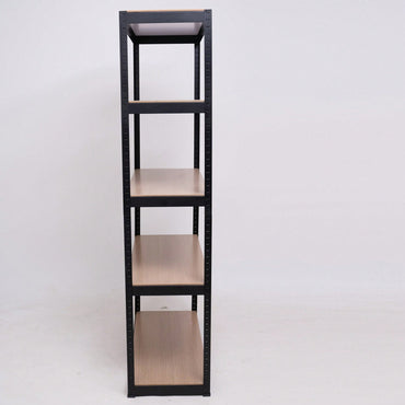 Heavy Duty 5-Tier Adjustable Storage Shelves - Metal Utility Rack For Garage, Pantry, Closet, And Kitchen, 23.6" X 15.7" X 47.2", Black