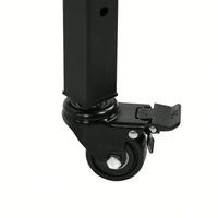 Heavy-Duty 60x24 Adjustable Rolling Workbench with Power Outlet and Wheels for Garage Office Workshop Home