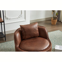 Modern 360-Degree Swivel Accent Chair - Stylish Barrel Chair For Living Room And Bedroom Comfort