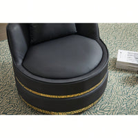 Modern 360-Degree Swivel Accent Chair - Stylish Barrel Chair For Living Room And Bedroom Comfort