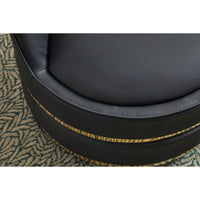 Modern 360-Degree Swivel Accent Chair - Stylish Barrel Chair For Living Room And Bedroom Comfort