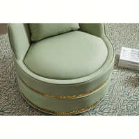 Modern 360-Degree Swivel Accent Chair - Stylish Barrel Chair For Living Room And Bedroom Comfort