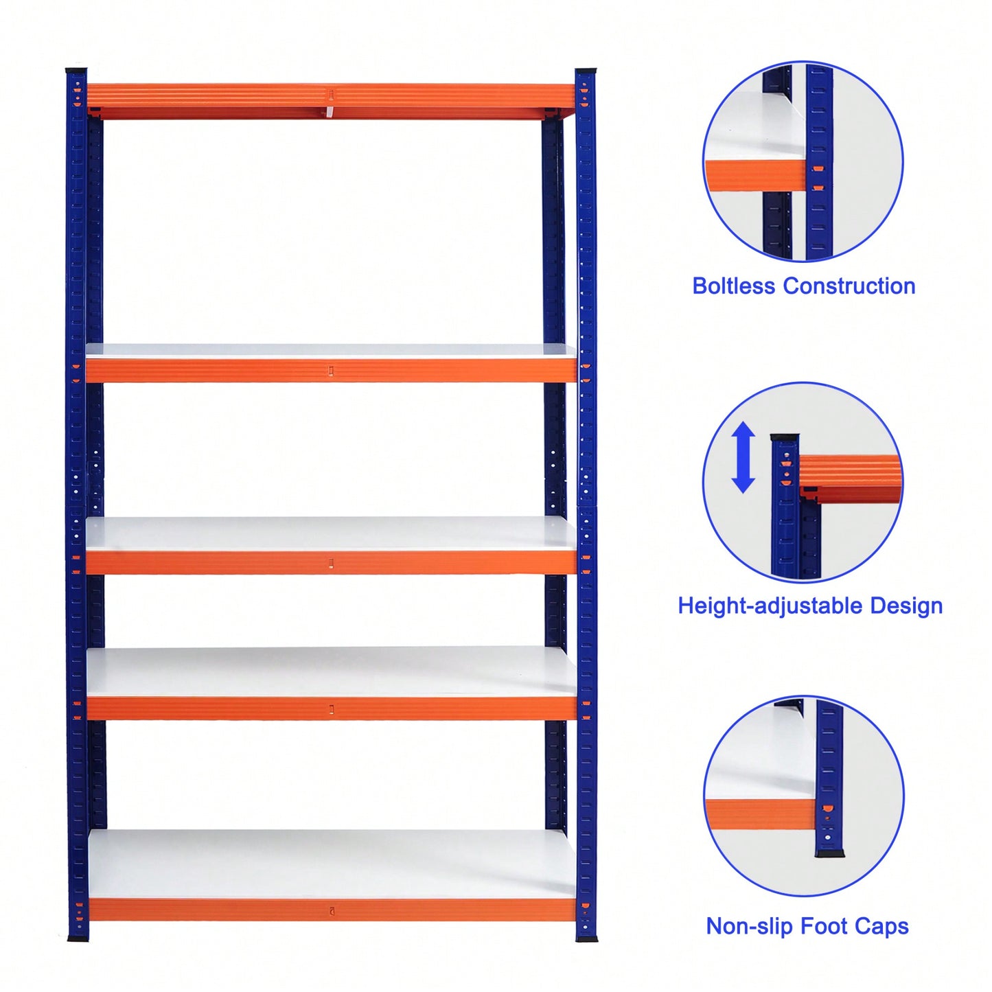 Heavy Duty Capacity Garage Storage Shelves For Strong Organization And Space Efficiency