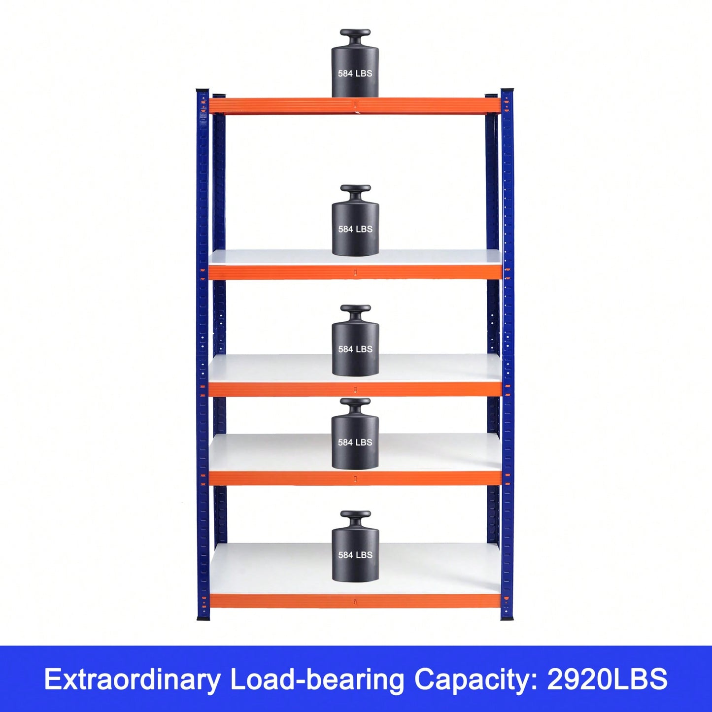 Heavy Duty Capacity Garage Storage Shelves For Strong Organization And Space Efficiency