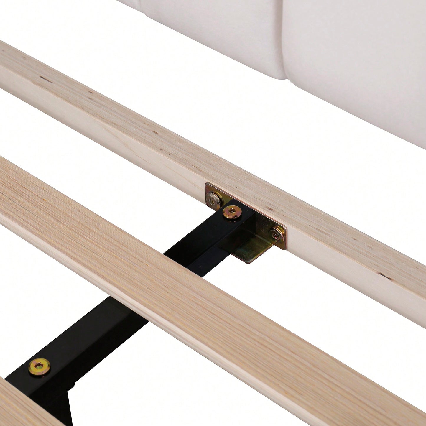 Floral Velvet Upholstered Queen Size Platform Bed In Bean Paste Red